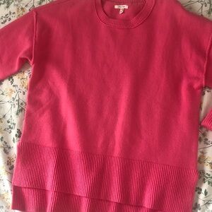 Maurices Hot Pink Crewneck Sweater